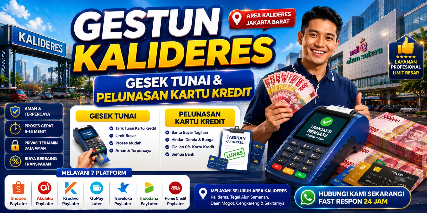 Jasa gestun dan gesek tunai Kalideres Jakarta Barat - TempatGestun